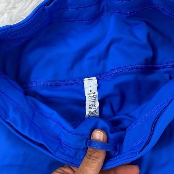 Lululemon Free to Speed High-Rise Crop 21" Wild Bluebell - Picture 3 of 5